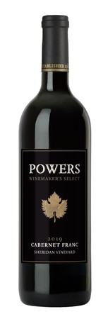 Powers 2019 Wine Club Sheridan Cabernet Franc